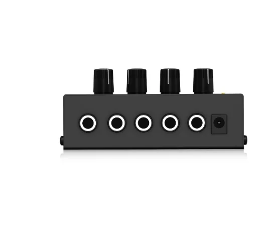 Behringer HA400 Ultra-Compact 4 Channel Stereo Headphone Amplifier With Power Adapter for studio and stage - Image 4