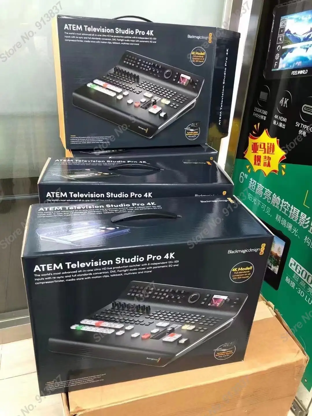 Blackmagic Design ATEM Television Studio Pro 4K Live Production Switcher UHD 4K-compatible 8-input live production switcher - Image 3