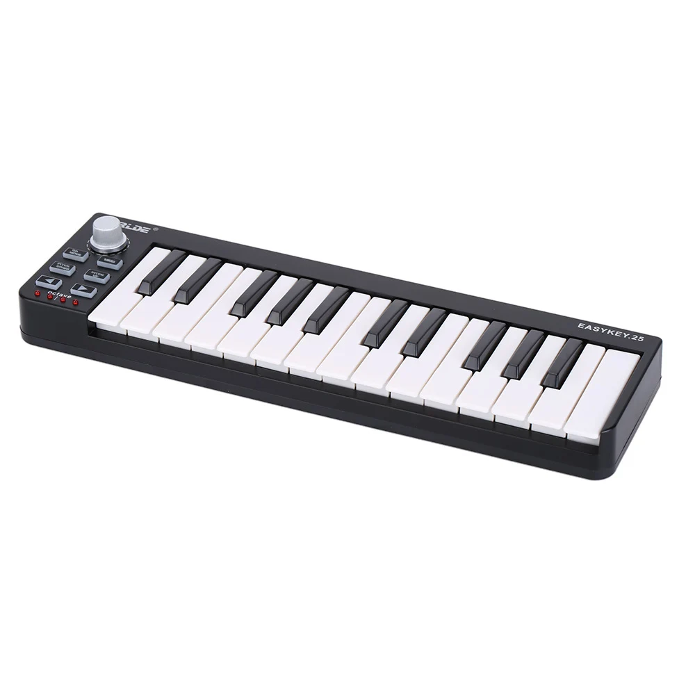 WORLDE Easykey.25 Portable Keyboard Mini 25-Key USB MIDI Controller Mini-keyboard Keys MIDI Keyboard Controller Instrument - Image 6