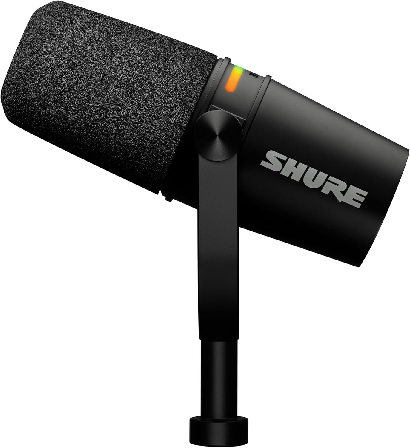 Shure MV7+ Podcast Dynamic Microphone. OBS Certified, Enhanced Audio, LED Touch Panel, USB-C & XLR Outputs, Auto Level Mode, Digital Pop Filter, Reverb Effects, Podcasting, Streaming, Recording -Black - Image 4